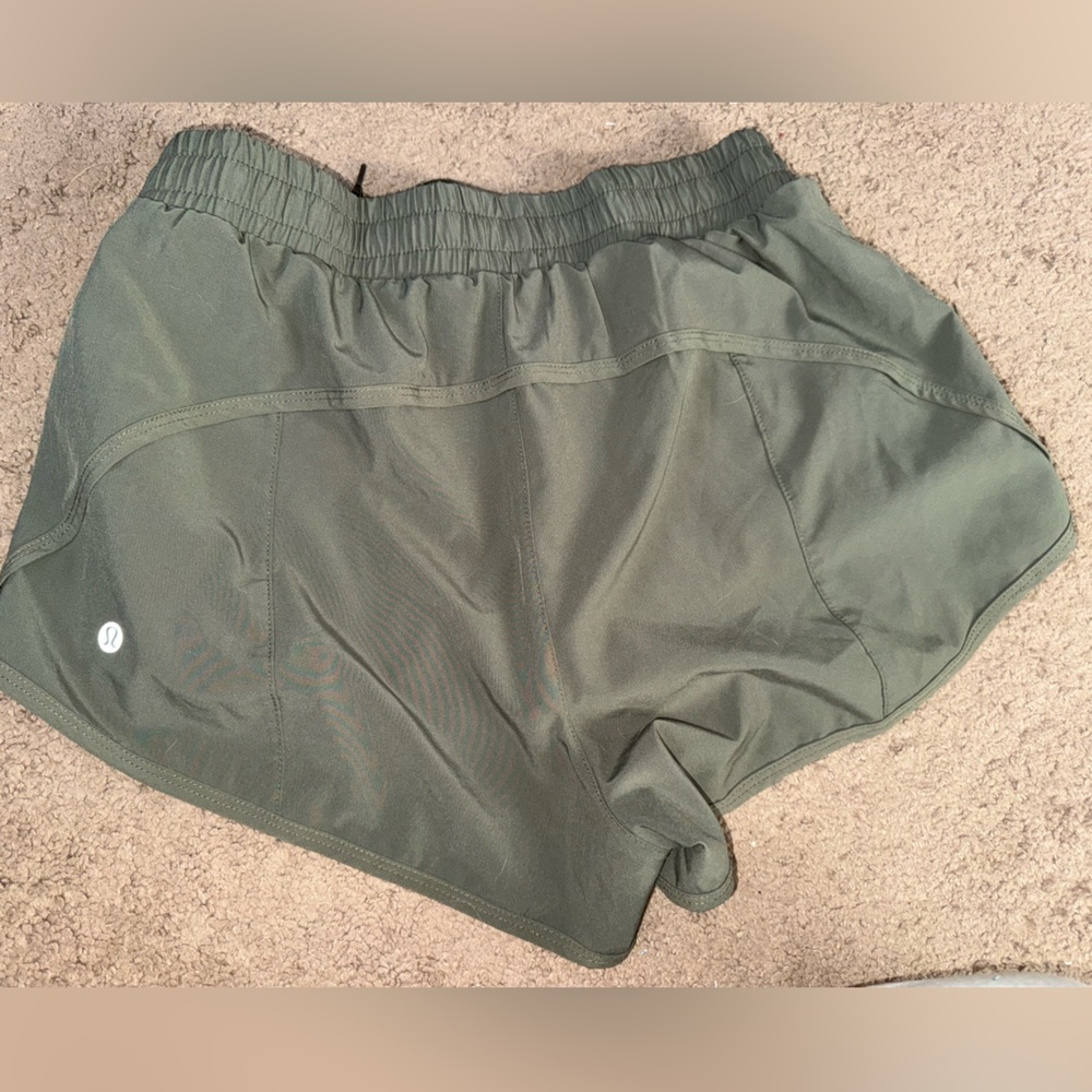 lululemon athletica Olive Athletic Shorts